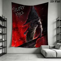 Silent Hill Pyramid Head Pattern Home Decor Tapestry, Wall Hanging, Decorative RV Wall Cloth.SGT0917335 150cm x 200cm