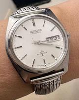 Seiko LM Lord Matic Automatic Antique Vintage Watch 881/Working 5606-7000 white