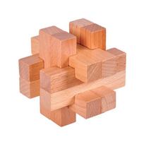 Wooden 3D Puzzles Interlocking Brain Teaser Adults Kids Boys Girls Luban Lock Iq Challenge Educational And Fun Gift Ideas