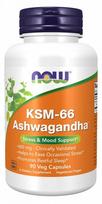 KSM-66 Ashwagandha - 90 kapsulių - NOW Foods