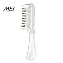 Scalp Massage Comb Refillable Hair Oil Applicator Comb, Massaging Minoxidil Essence Leak Proof Dispenser for Growth Liquid Distribution white