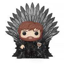 Funko Game of Thrones Tyrion W Iron Throne Figure 37404, 1 piece, popular Korean toys, popular Korean toys gray