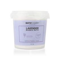 Bath Charm Dead Sea Salt Bubble Bath Bath Salt Lavender, 1kg, 1 piece white