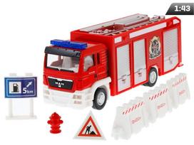 1 modelis:64, RMZ City Gaisrinė mašina + priedai 1