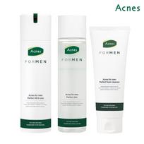 Acnes for Men Perfect 3-piece set, 1 piece white