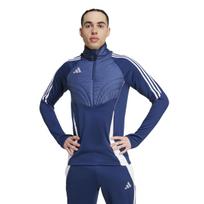 Adidas Tiro 24 Žieminis Džersis Viršus JTQ63 Užsegamas Laisvalaikio Komandinis Tamsiai Mėlynas Švarkas, Laisvalaikis, Vyriškas, Mėlynas/Baltas (IY0127) blue