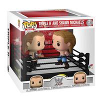 „WWE SuperSlam“ trigubas žiedas ir Shawn Michaels Pop! Momentas