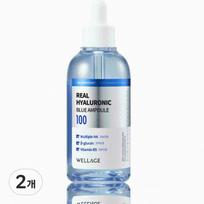 Wellage Real Hyaluronic Blue Ampulė, 100ml, 2 vnt. white