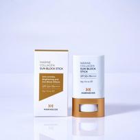 Marine collagen sunblock stick _ 15g, 1 piece white