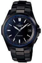 Casio Oceanus OCW-S100B-1AJF Radijo bangomis valdomas saulės energija varomas laikrodis juoda
