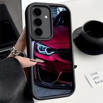 Phone Case for Samsung Galaxy A17 A16 A15 A14 A13 Blue Red Car for B-Bmwes A56 A36 A26 A55 A35 A25 A54 A34 A24 A53 A33 A23 A07 A Samsung A52 gray