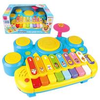 Bunnyland Pinkfong Baby Shark Drum Ksilofonas Piano žaislas Korėjietiški vaikų žaislai blue