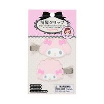 Sanrio My Melody Hair Clip Set Right and Left Facing Ages 3+ white