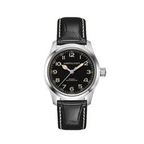 [Hamilton] H70405730 Khaki Field Murph 38mm (Black Dial) Black Men's Watch