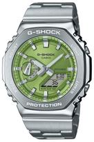 Laikrodis Metalinis Bezelis Apyrankė Modelis Sidabrinis [Casio] G-Shock [] GM-2110D-3AJF Vyriškas laimo žalia spalva
