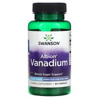Albion Vanadium, 5Mg, 60 Capsules