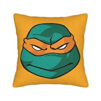  T-Teenage M-Mutant Ninja Turtles Pillow Cover  Cute Funny Pillow Case For Wedding Party Home Decor Comfy Pillowcases Gift 16x16Inch