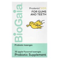 BioGaia, Prodentis Children's, Probiotic Lozenges, Apple Flavor, 30 Lozenges