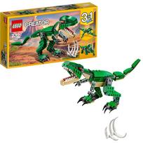 LEGO Creator Dinozauras Žaislas Gimtadienio Dovana Kaladėlė Studentas Gyvūnas Padaras 31058 black