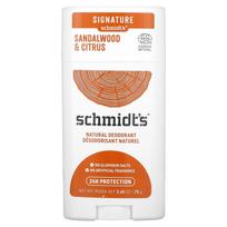 Schmidt'S, Natural Deodorant, Sandalwood & Citrus, 75G(2.65Oz) white