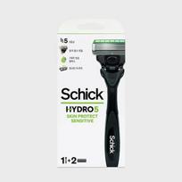 Schick_Schick Hydro5 SkinProSensitive Skustuvas+2 Peiliukai Musk scent black