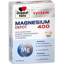 Doppelherz Magnesium 400 Depot System 30 Tablets