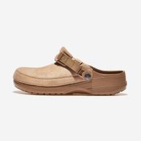 [Crocs] Classic Crafted Vegan Suede Clog [CRS211930] [Shipped from Korea] 100% Authentic 290 beige