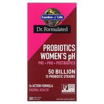 Garden of Life, Probiotic Women's pH, 50 Billion, 30 Veggie Capsules
