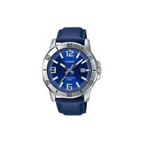 CASIO Vyriškas Standartinės serijos 45 mm mėlynas laikrodis MTP-VD01L-2BV MTP-VD01L-2BV Blue Dial blue