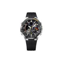 CASIO Men EDIFICE 48mm Black Watch ECB-950YMP-1AJF Black Strap gray