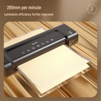Deli A4 Laminator CN plug (adapter included) black