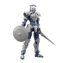 BANDAI SPIRITS 30MF Rozan Swordsman Plastic Model Kit Pre-colored gray