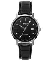 Casio Analoginis Odinis Dirželis Juodas Ciferblatas Kvarcinis MTP-VT05L-1E Vyriškas Laikrodis juoda