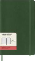 Moleskine 2027 Daily January 12 Large Size x Myrtle DSK1512DC3Y27 Diary, Start, Months, (13cm 21cm), Softcover, Green, black
