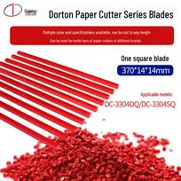 Darton Paper Cutter Square Blade Strip CN plug (adapter included) red