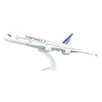 16cm Air France A380 Diecast Alloy Model Airplane white