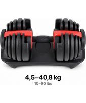 Reguliuojamo svorio Fitke® hantelis - 4,5–40,8 kg (10–90 lb)