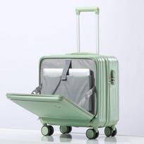 OEING Multi-function Carry-on Trolley Case gray