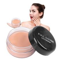 Concealer Blemish Cover Pop Peel 5 Color Dark Circle Eye Bag Acne Mark Cream Contour Color Correction Palette Long Lasting Full Cover Makeup FC03 beige