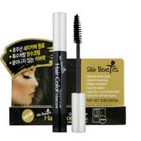 Skin Benefit žilas plaukų dažymo tušas 7g, natūralus tamsiai rudas, 1 vnt. black