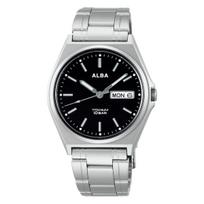 „Seiko“ laikrodis „Alba“ laikrodis su kvarciniu titanu sustiprintas vandeniui atsparus kasdieniam gyvenimui Analoginis SEIKO ALBA vyrų laikrodis (10 bankomatas) (Titanas (AEFJ411)) gray