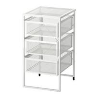 IKEA LENNART stalčių balta spintelė, (10326178)