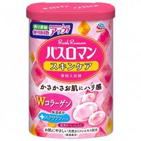Bathromang Bath Salt Skin Care W Collagen 600g pink