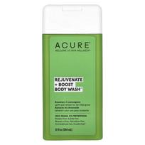 ACURE, Body Wash, Rejuvenate + Boost, Rosemary and Lemongrass, 12 fl oz (354 ml) green