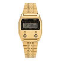 Casio A1100g 5df  A1100g 5  Digital Vintage Retro Public Metal Watch A1100G-5DF beige