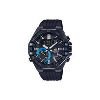 CASIO vyriškas EDIFICE mėlynas laikrodis ECB-10YPB-1A ECB-10YPB-1A Black Dial black