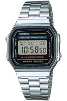 Casio Collection A158WA-1JH / A164WA-1QJH / A168WA-1A2WJR Men's Silver Watch gray