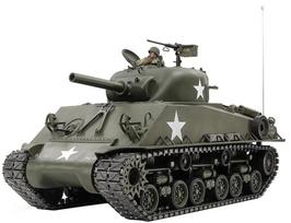 Tamiya RC Tank Series 48 RC M4 Sherman Howitzer Mechanical Steering System Electric Radio Control 56048 1/16 No. 1/16 (105mm Type) žalia