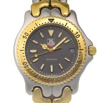 TAG HEUER Cell 200M Watches S95.206 professional grayDial Stainless Steel Quartz Analog display Women Used