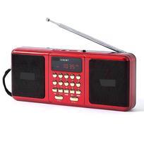 Nešiojamas stereofoninis FM radijas Belaidis garsiakalbis Įkraunamas akumuliatorius Palaiko TF kortelę USB Suderinamas su Bluetooth Garsiakalbis su FM imtuvu juoda